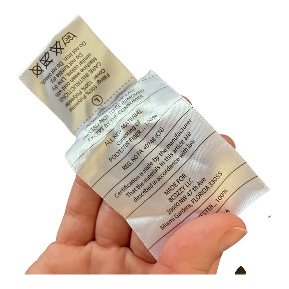 BCOZZY™ Travel Neck Pillow Gray size L - Picture 4 of 5